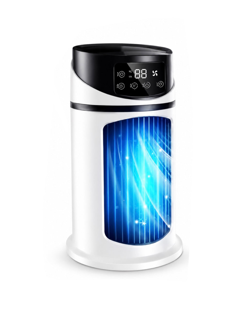 Mini Air Cooler Portable – Refroidissement par Eau, Ventilateur & Humidificateur