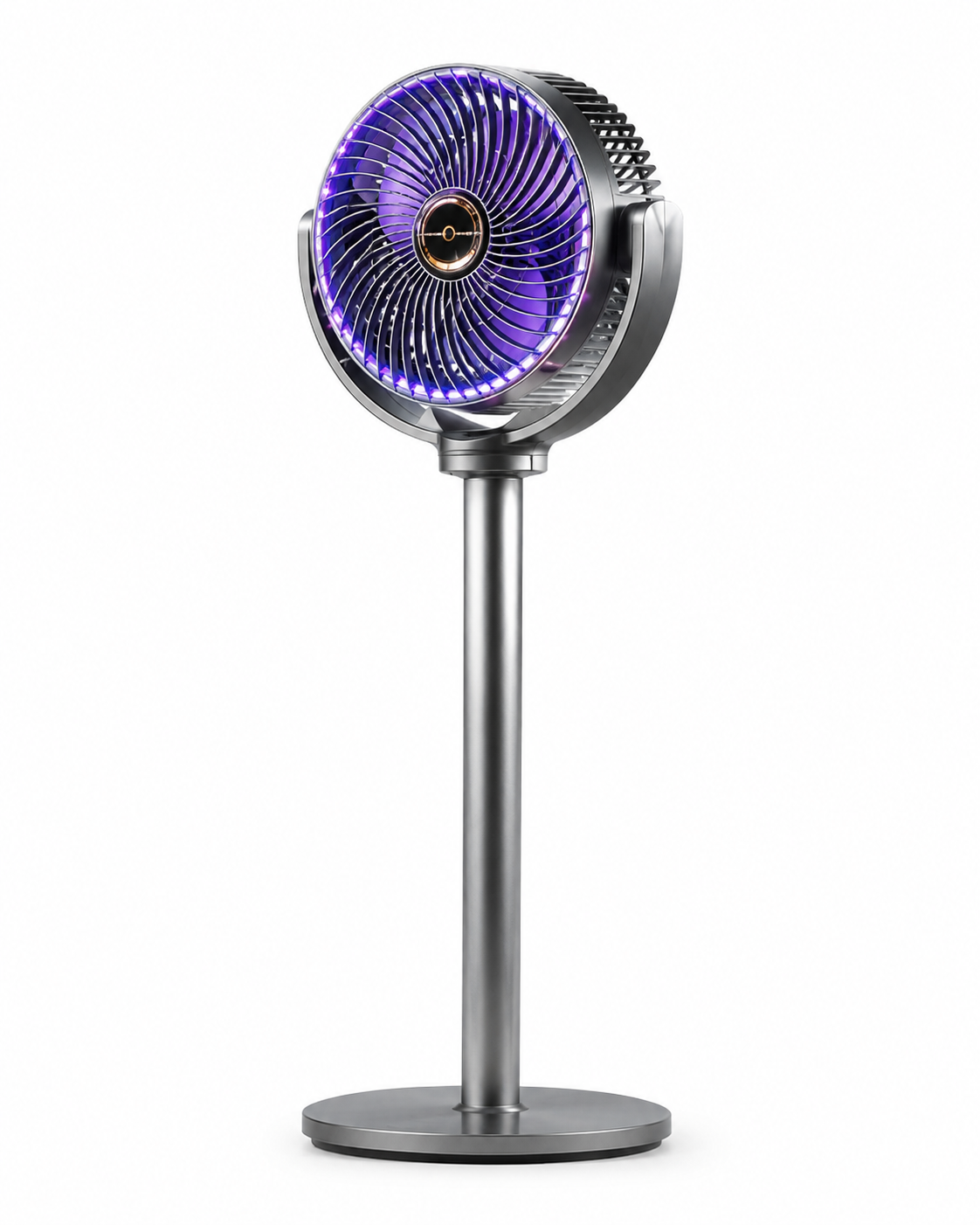 Ventilateur sur Pied 3-en-1 – 5 Vitesses & Recharge USB-C