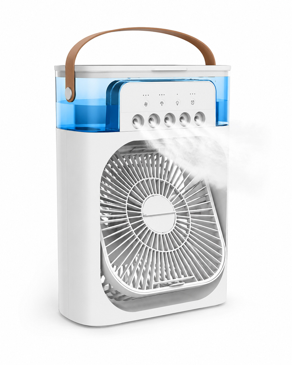 Mini Climatiseur 3-en-1 – Rafraîchisseur d’Air & Humidificateur