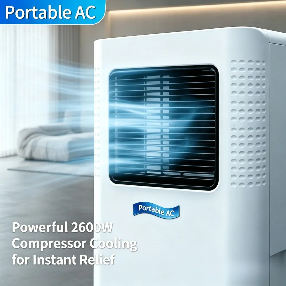 Climatiseur Portable 9 000 BTU avec Télécommande
