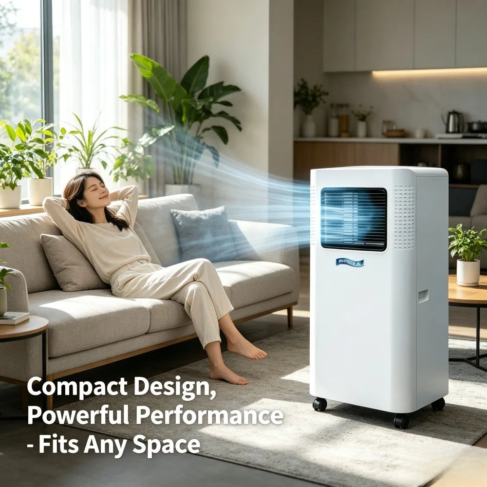 Climatiseur Portable 9 000 BTU avec Télécommande