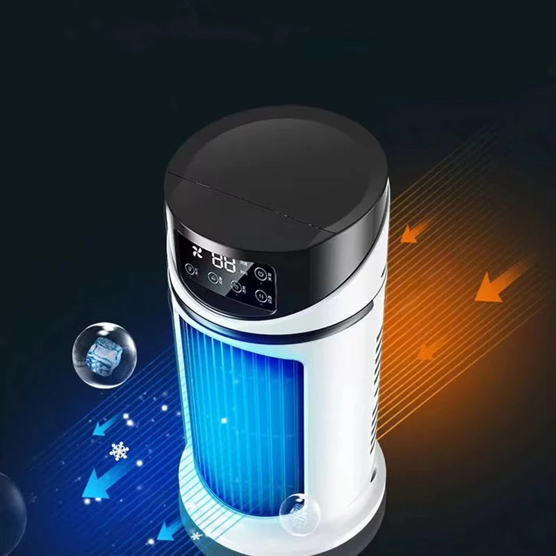 Mini Air Cooler Portable – Refroidissement par Eau, Ventilateur & Humidificateur