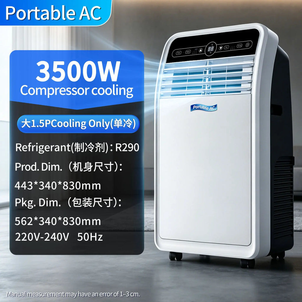 Climatiseur Mobile 4-en-1 Sans Installation