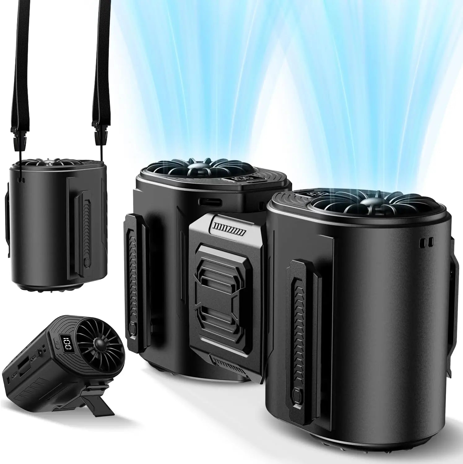 Ventilateur Portable Double Ventilation