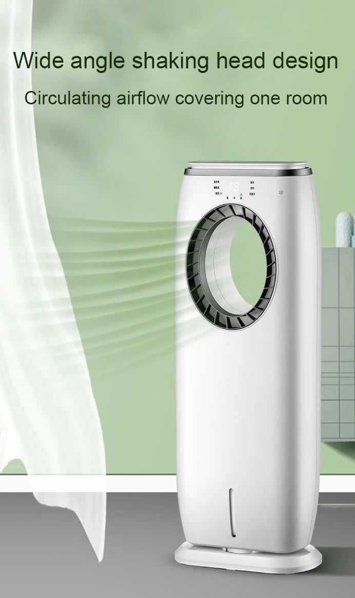 Ventilateur Climatiseur à Eau Rechargeable