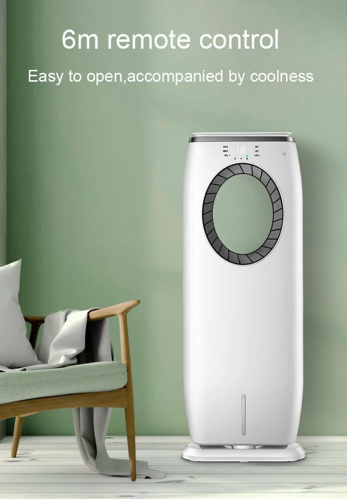 Ventilateur Climatiseur à Eau Rechargeable