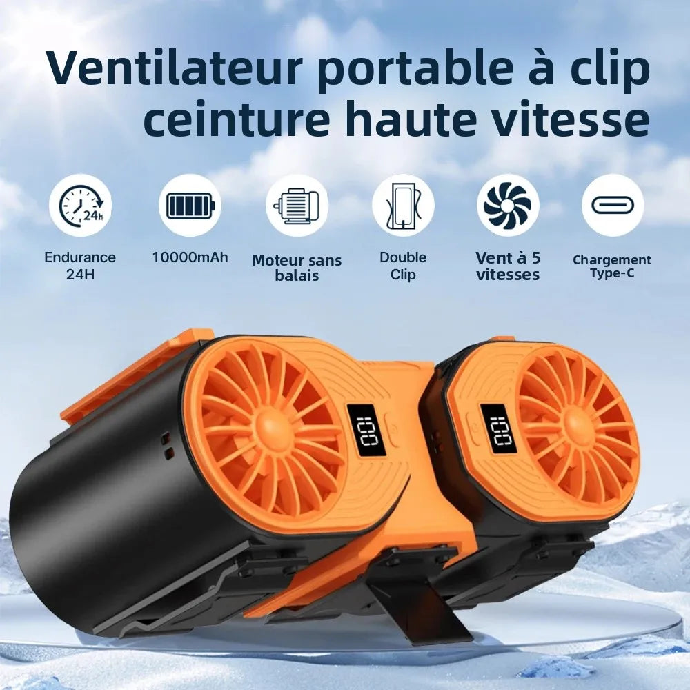 Ventilateur Portable Double Ventilation