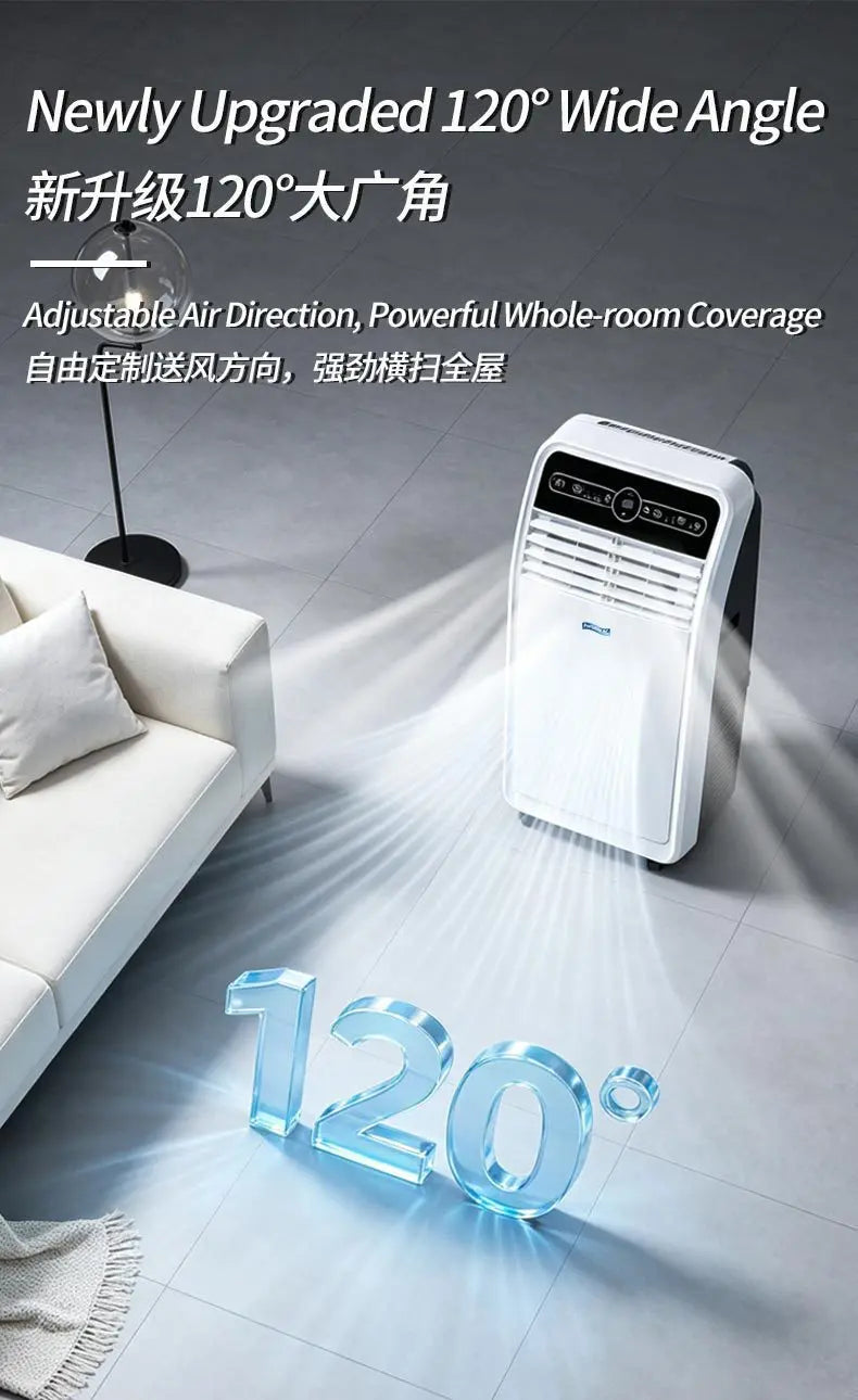 Climatiseur Mobile 4-en-1 Sans Installation
