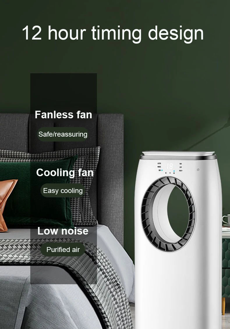 Ventilateur Climatiseur à Eau Rechargeable