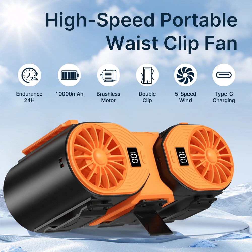 Ventilateur Portable Double Ventilation